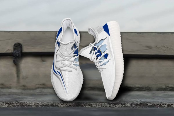 JWFancy St. Louis Blues Yeezy Boost Shoes For Men And Women