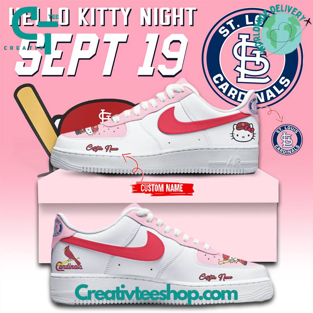 JWFancy St. Louis Cardinals Air Low-Top Sneakers Shoes For Men And Women