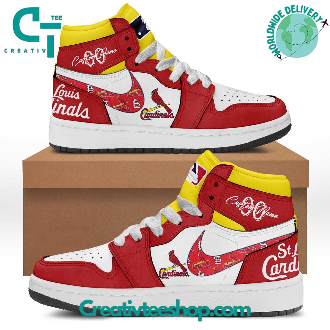 JWFancy St. Louis Cardinals AJ1 High Sneakers Shoes For Men And Women