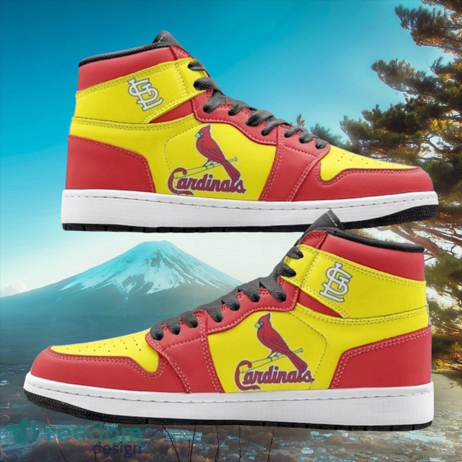 JWFancy St. Louis Cardinals AJ1 High Sneakers Shoes For Men And Women