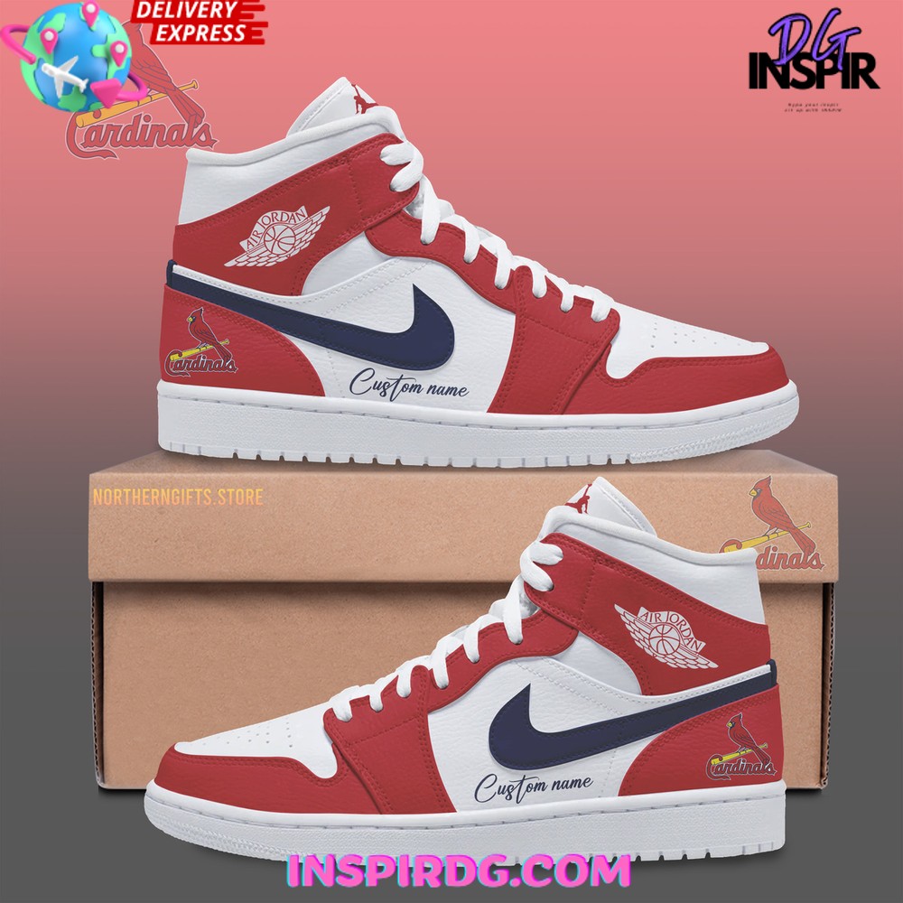 JWFancy St. Louis Cardinals AJ1 High Sneakers Shoes For Men And Women