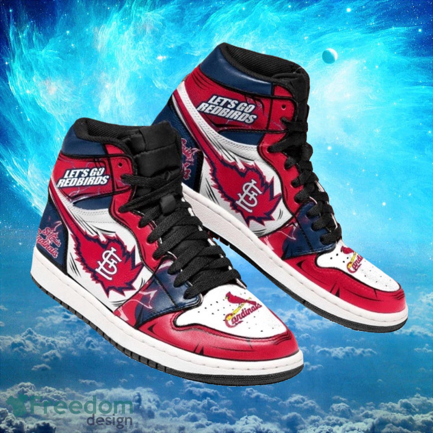 JWFancy St. Louis Cardinals AJ1 High Sneakers Shoes For Men And Women