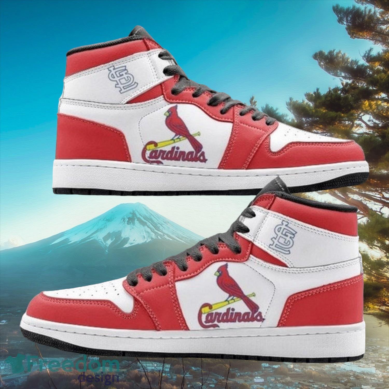 JWFancy St. Louis Cardinals AJ1 High Sneakers Shoes For Men And Women
