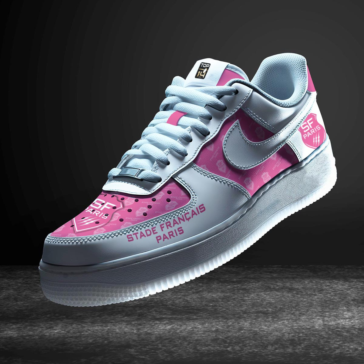 JWFancy Stade Francais Air Low-Top Sneakers Shoes For Men And Women