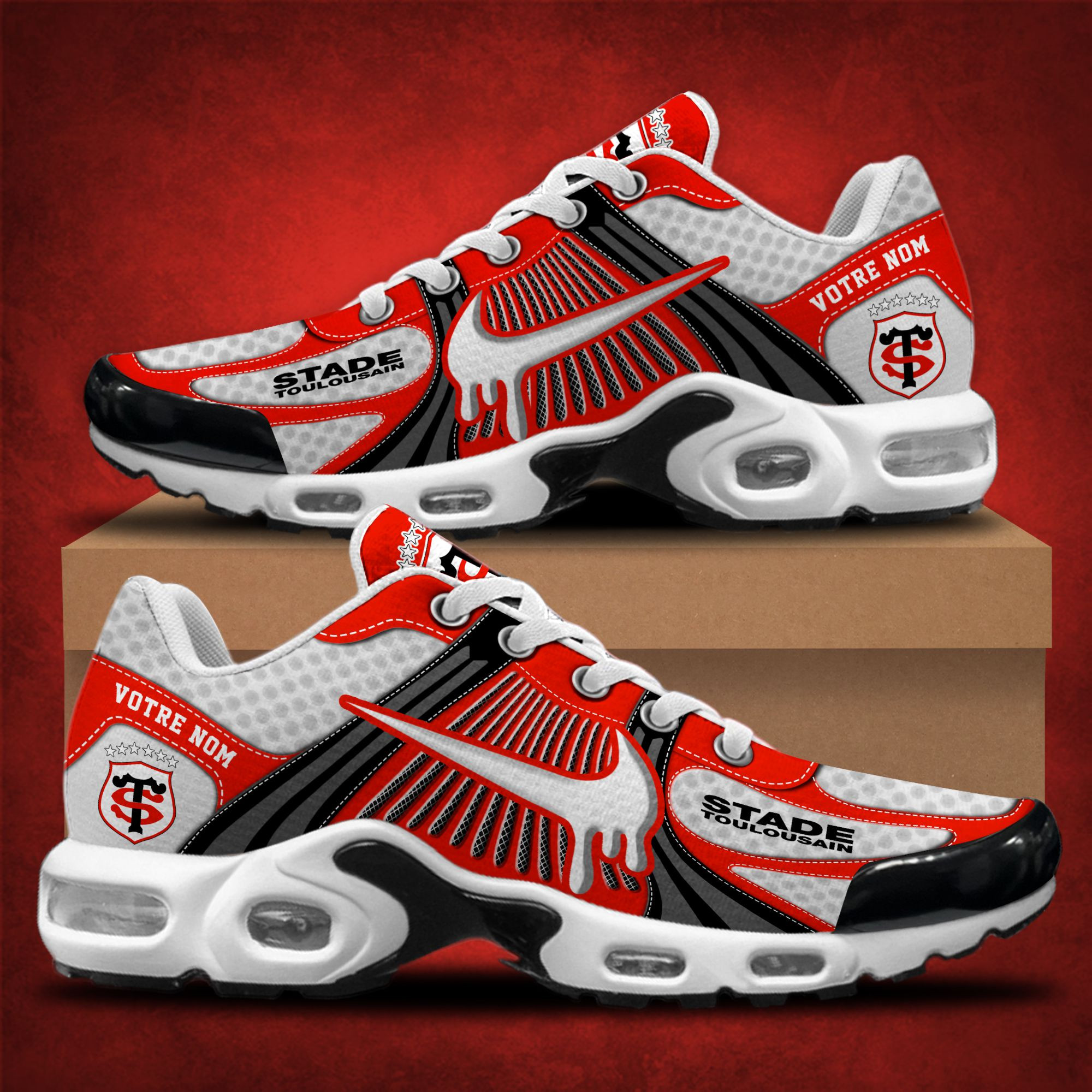JWFancy Stade Toulousain TN Shoes Sneakers For Men And Women