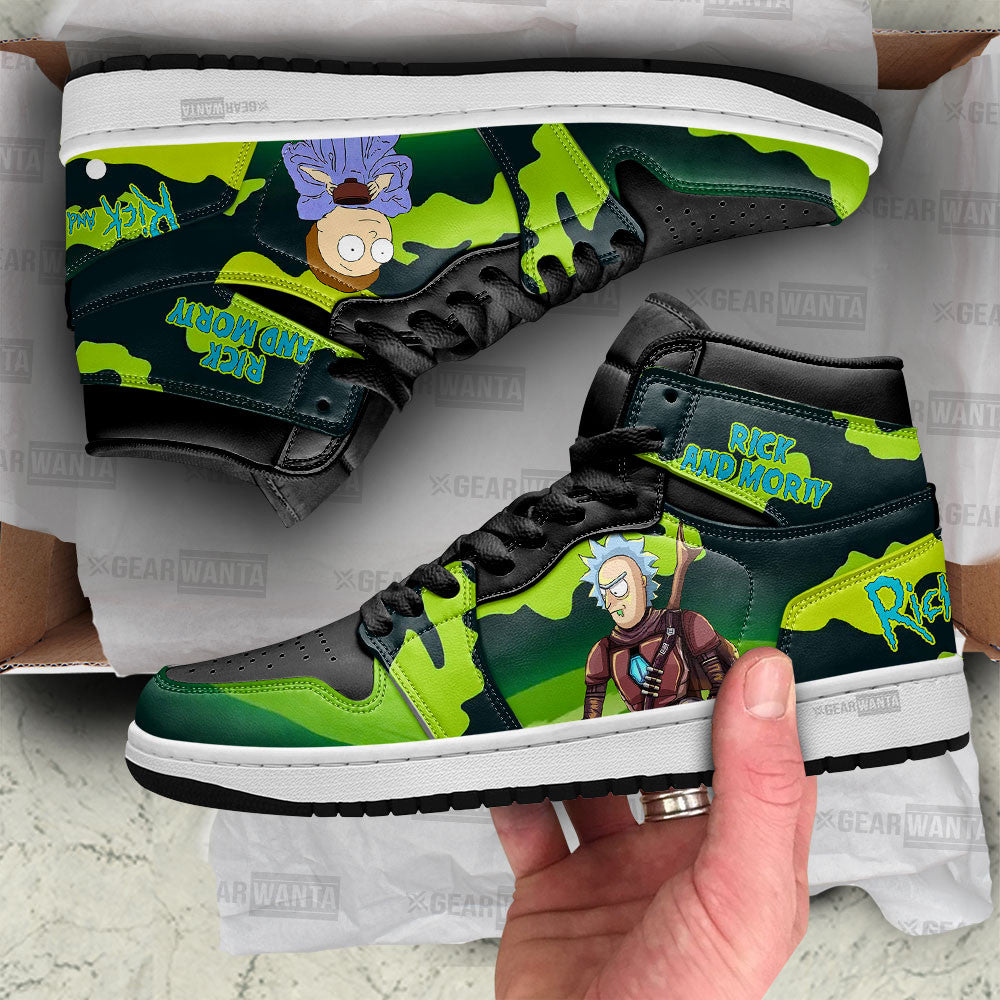 JWFancy Star Wars AJ1 High Sneakers Shoes For Men And Women