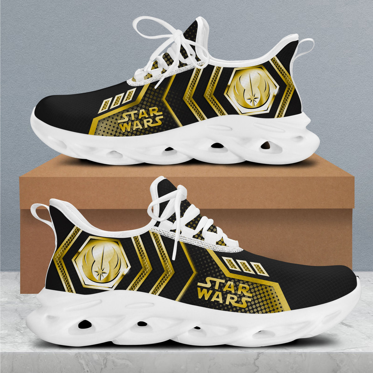 JWFancy Star Wars Max Soul Shoes Sneakers For Men And Women