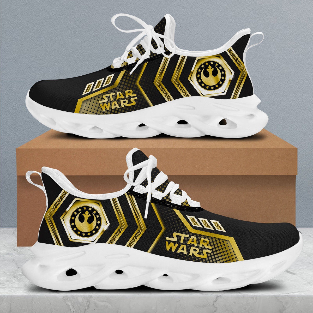 JWFancy Star Wars Max Soul Shoes Sneakers For Men And Women