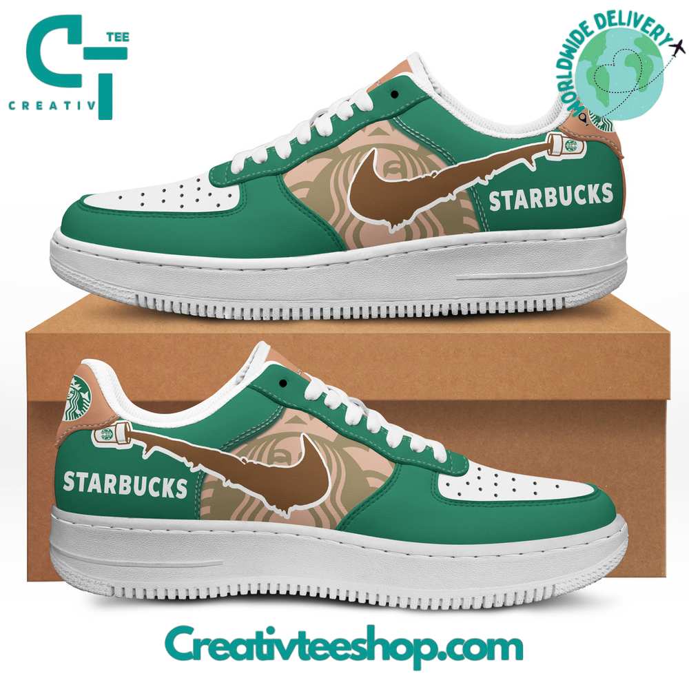 JWFancy Starbucks Coffee Air Low-Top Sneakers Shoes For Men And Women