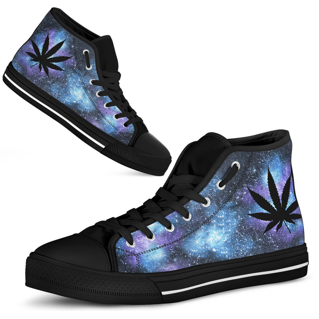 JWFancy Stay High - Weed High Top Canvas Sneakers Shoes For Men And Women