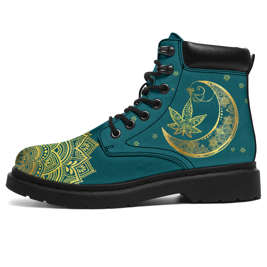 JWFancy Stay High Moon Child - Weed Boots Shoes For Men And Women