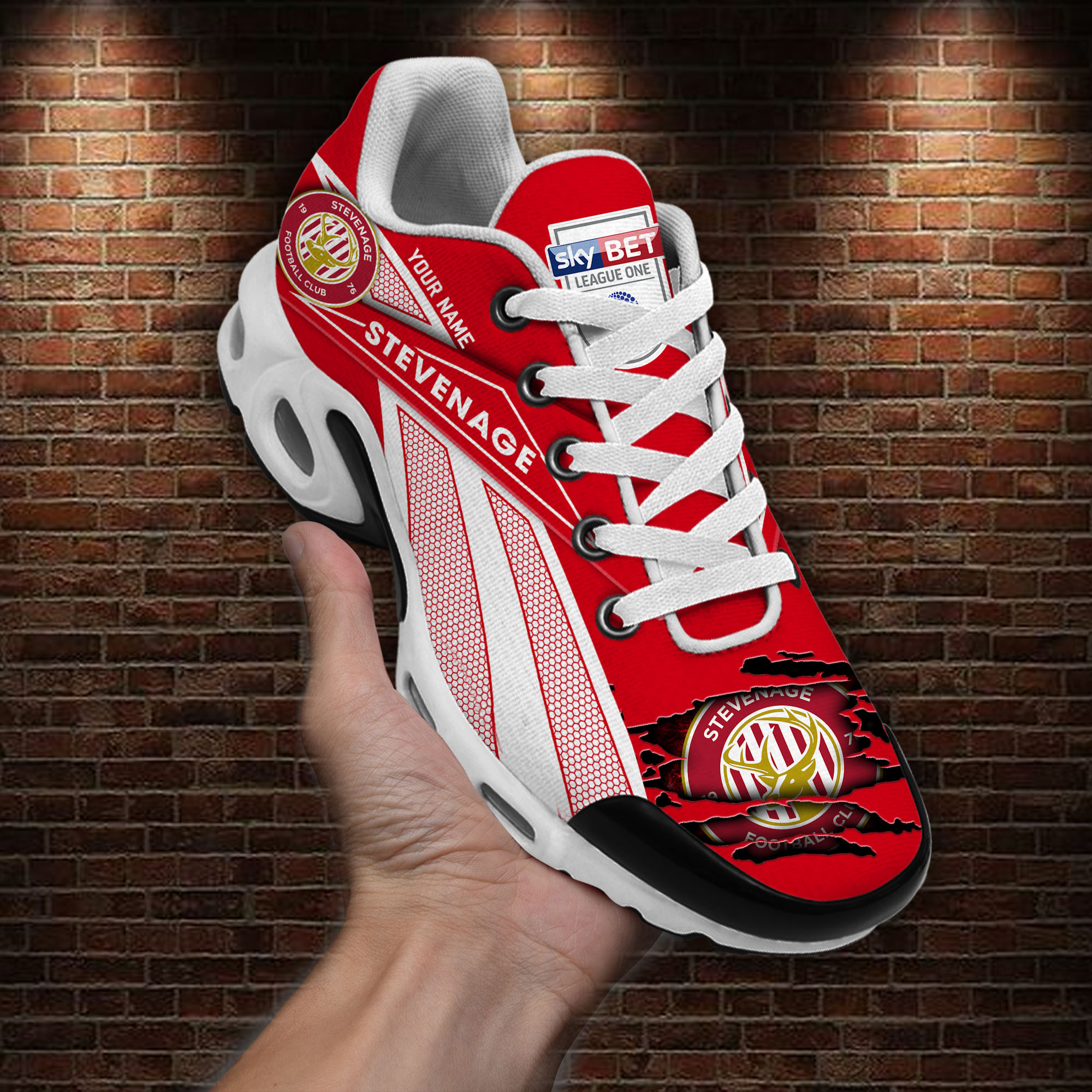 JWFancy Stevenage Football Club TN Shoes Sneakers For Men And Women