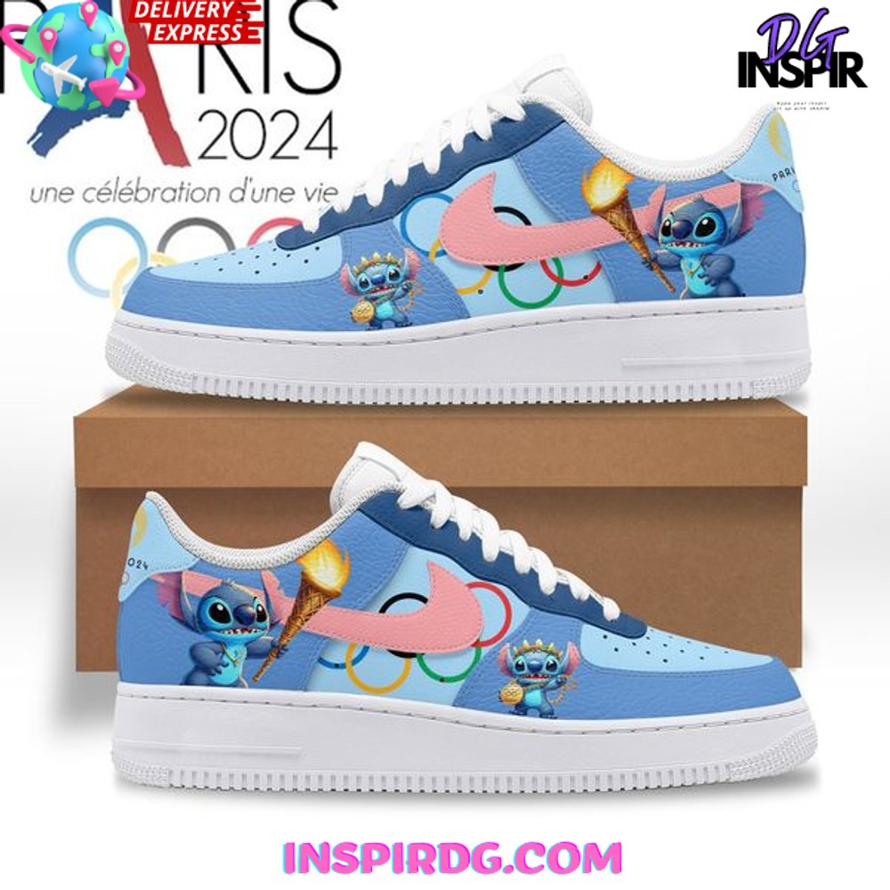 JWFancy Stich x Olympic Paris Air Low-Top Sneakers Shoes For Men And Women
