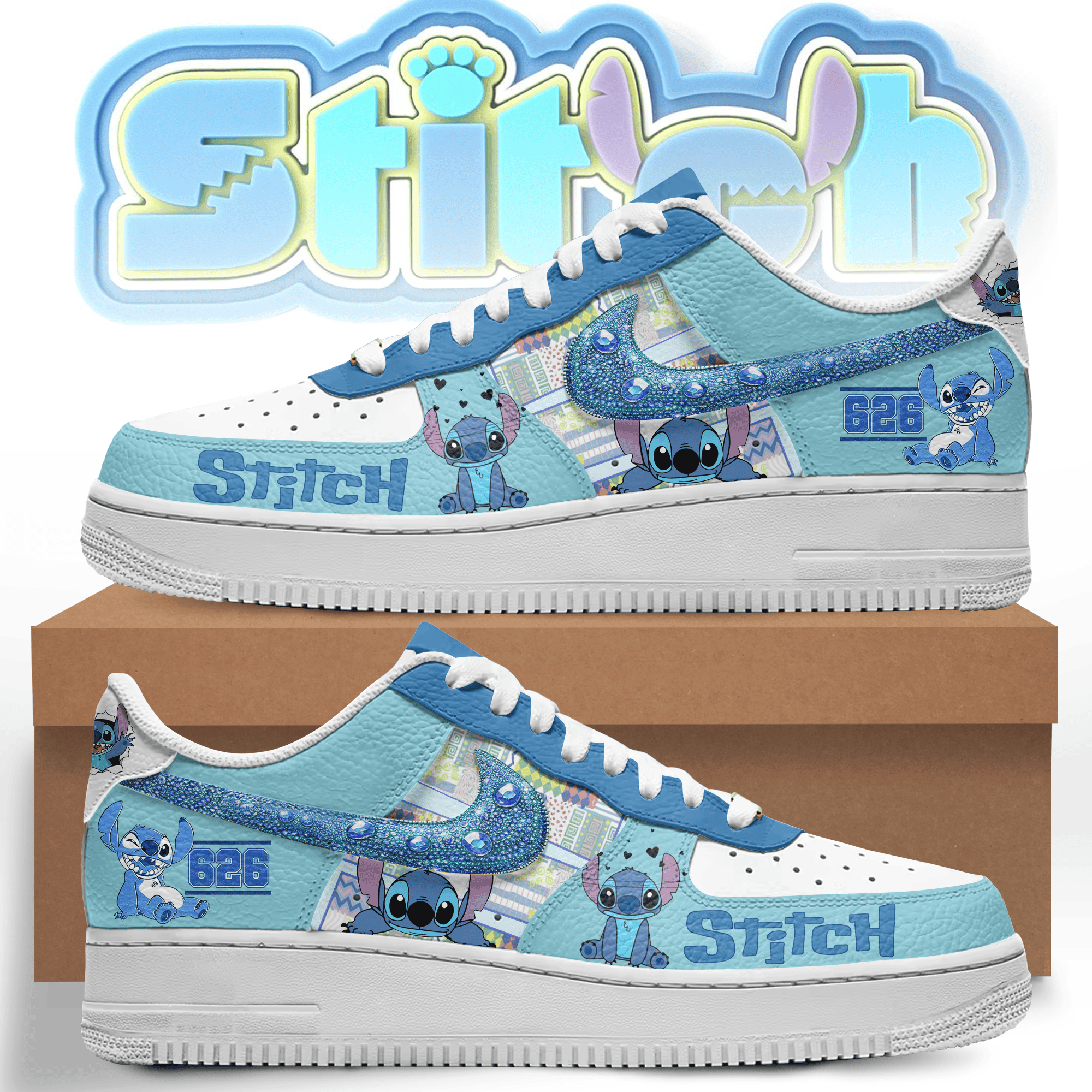 JWFancy Stitch Air Low-Top Sneakers Shoes For Men And Women