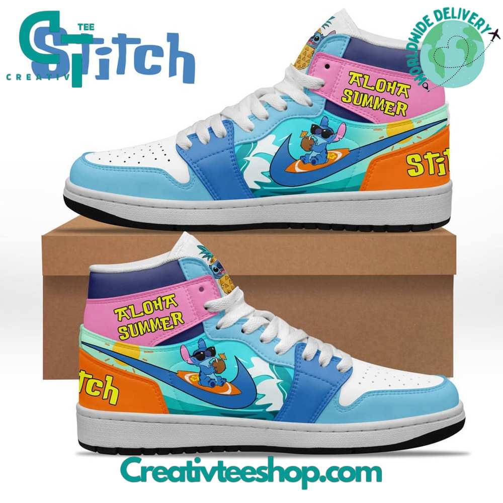 JWFancy Stitch AJ1 High Sneakers Shoes For Men And Women