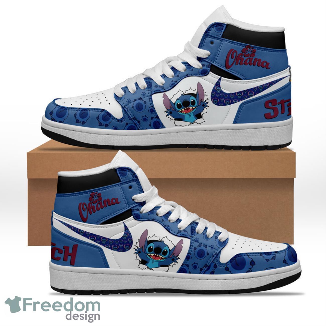 JWFancy Stitch AJ1 High Sneakers Shoes For Men And Women