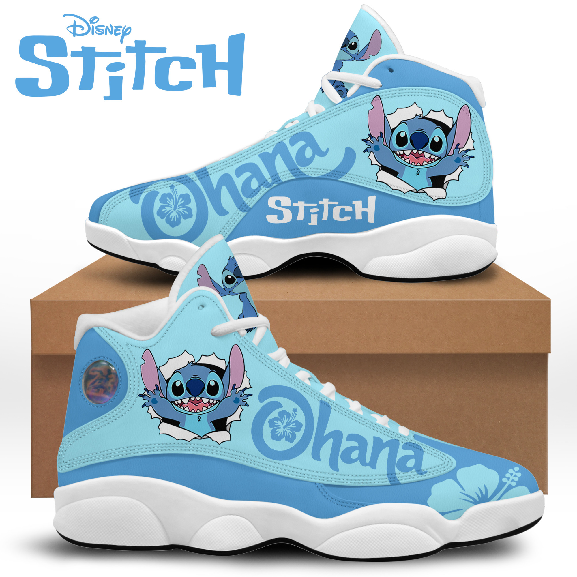 JWFancy Stitch AJ13 Sneakers Shoes For Men And Women