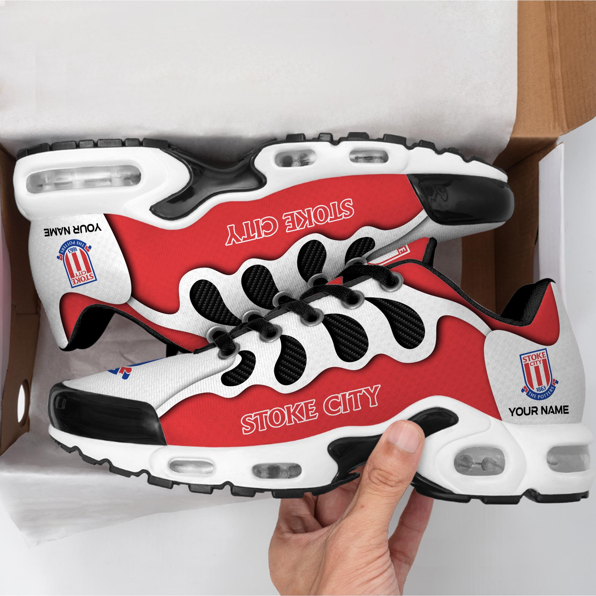 JWFancy Stoke City F.C TN Shoes Sneakers For Men And Women