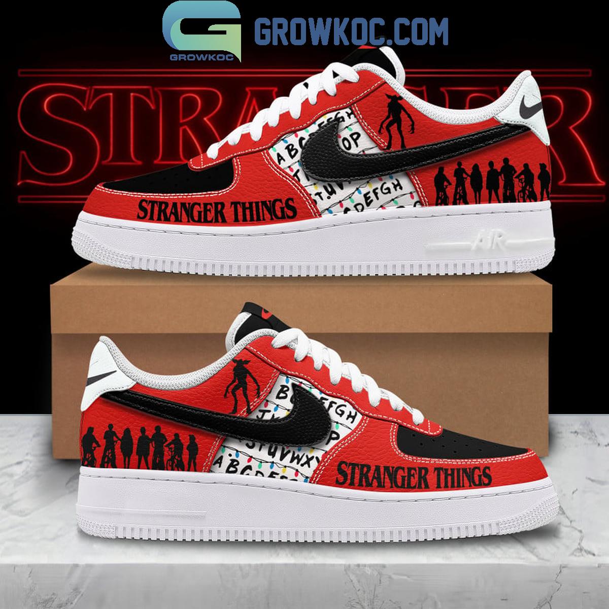 JWFancy Stranger Things Air Low-Top Sneakers Shoes For Men And Women