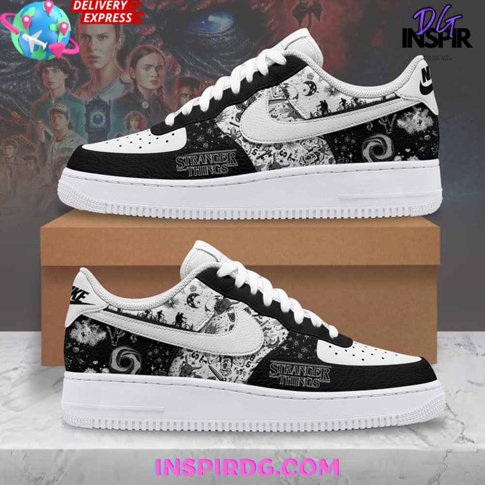 JWFancy Stranger Things Air Low-Top Sneakers Shoes For Men And Women