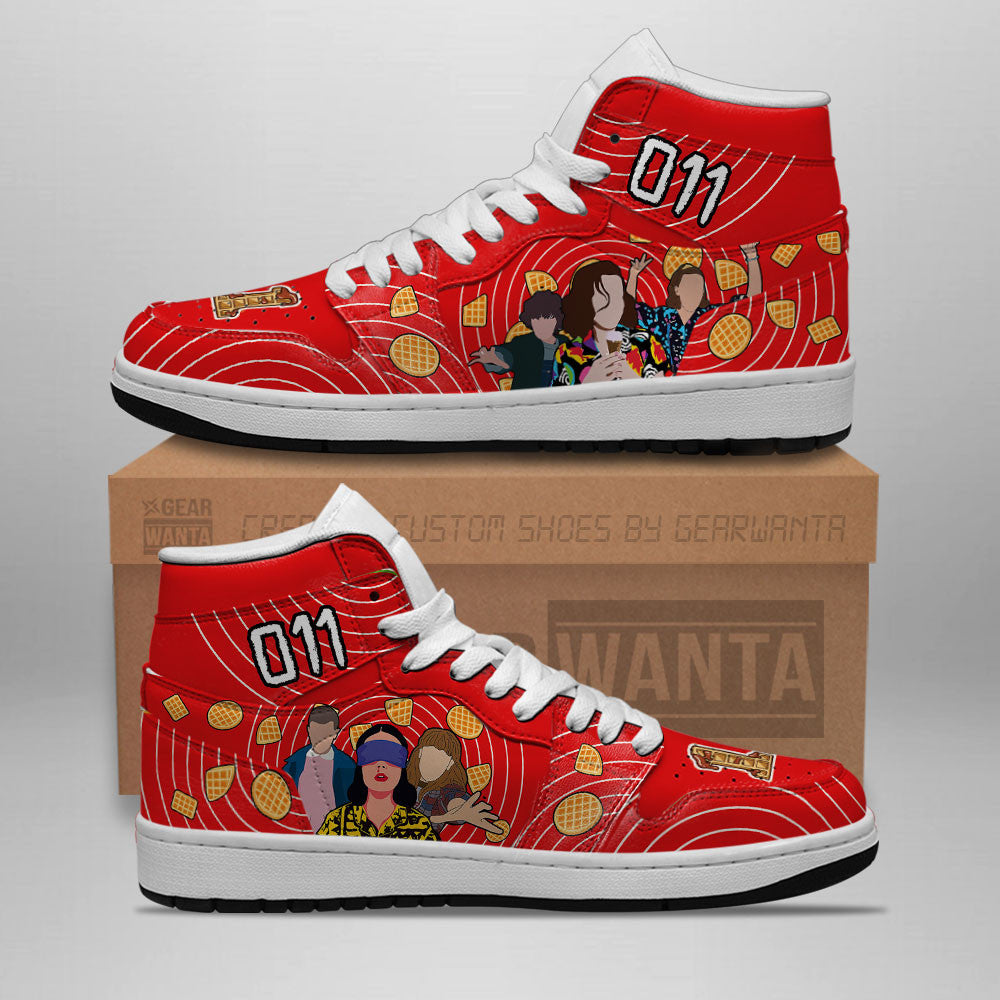 JWFancy Stranger Things AJ1 High Sneakers Shoes For Men And Women