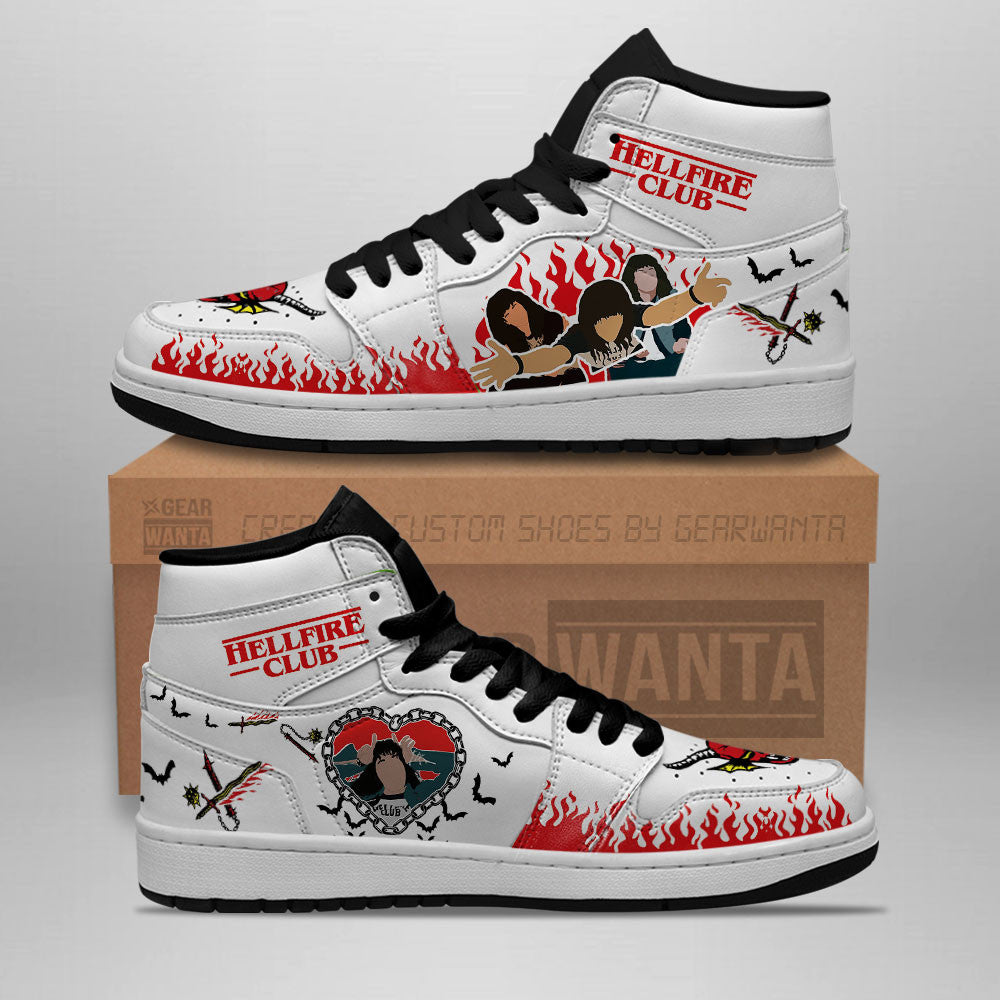 JWFancy Stranger Things AJ1 High Sneakers Shoes For Men And Women