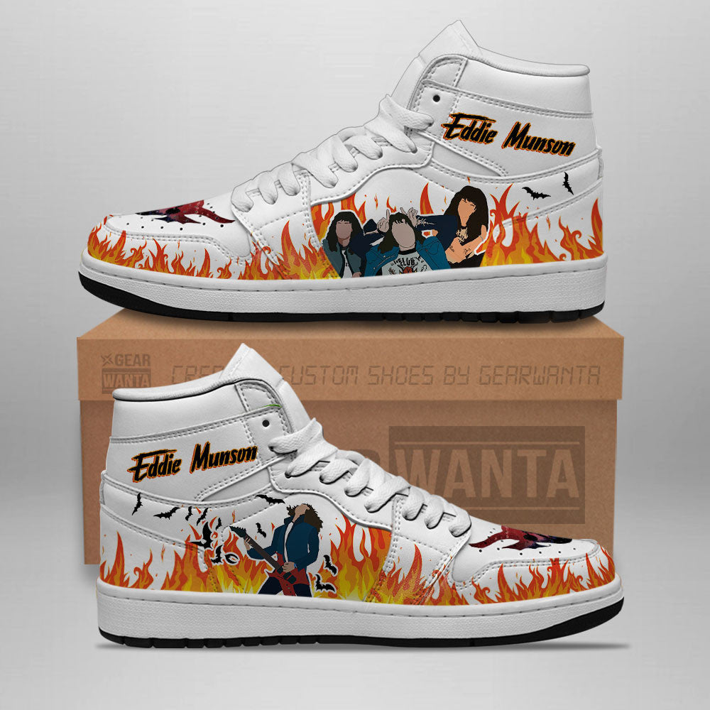 JWFancy Stranger Things AJ1 High Sneakers Shoes For Men And Women