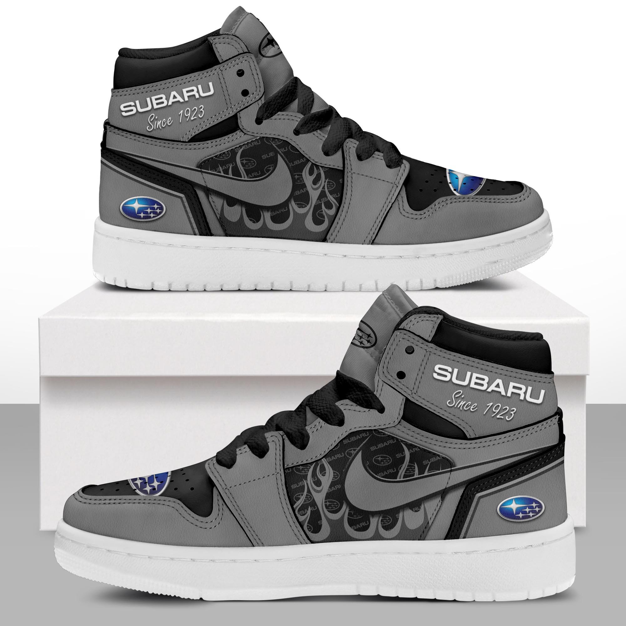 JWFancy Subaru AJ1 High Sneakers Shoes For Men And Women