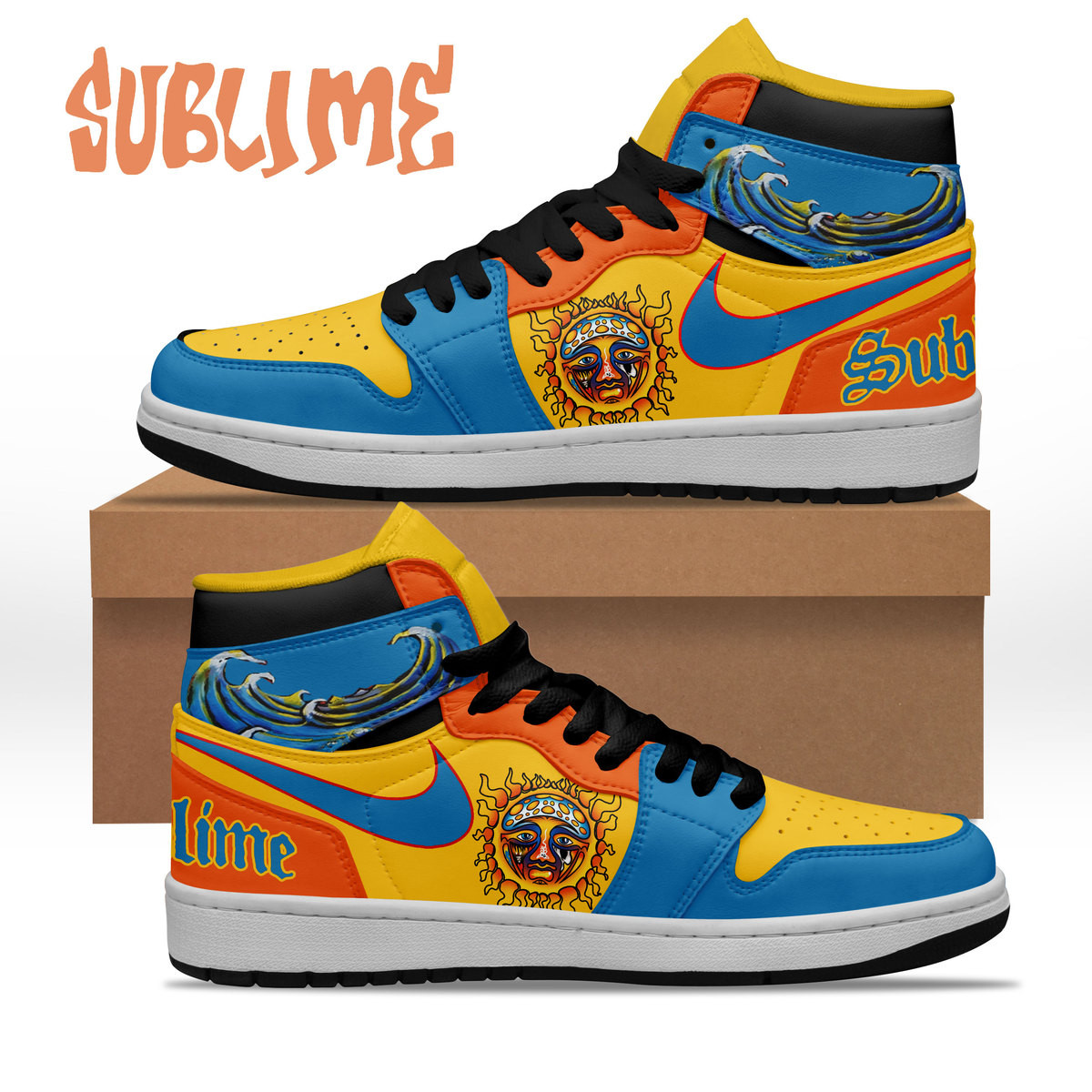 JWFancy Sublime AJ1 High Sneakers Shoes For Men And Women