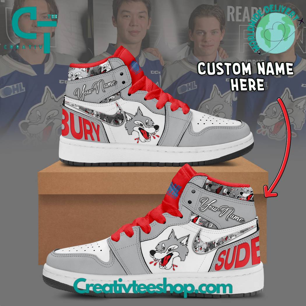 JWFancy Sudbury Wolves AJ1 High Sneakers Shoes For Men And Women