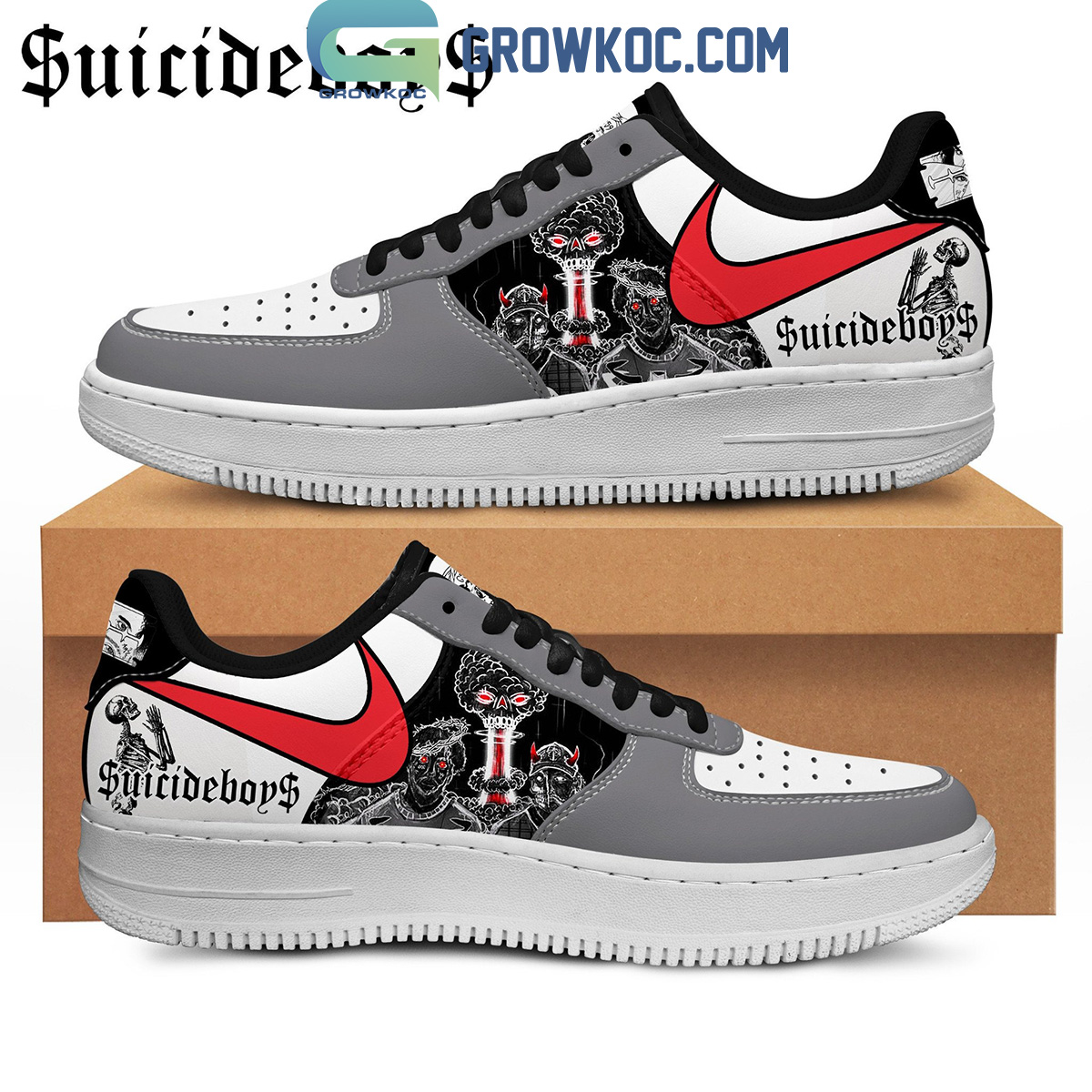 JWFancy Suicideboy Air Low-Top Sneakers Shoes For Men And Women