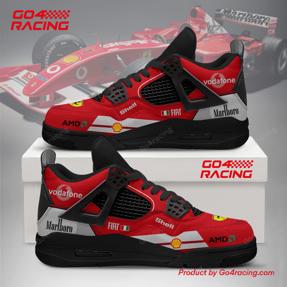 JWFancy Sumacher Ferrari AJ14 Sneakers Shoes For Men And Women