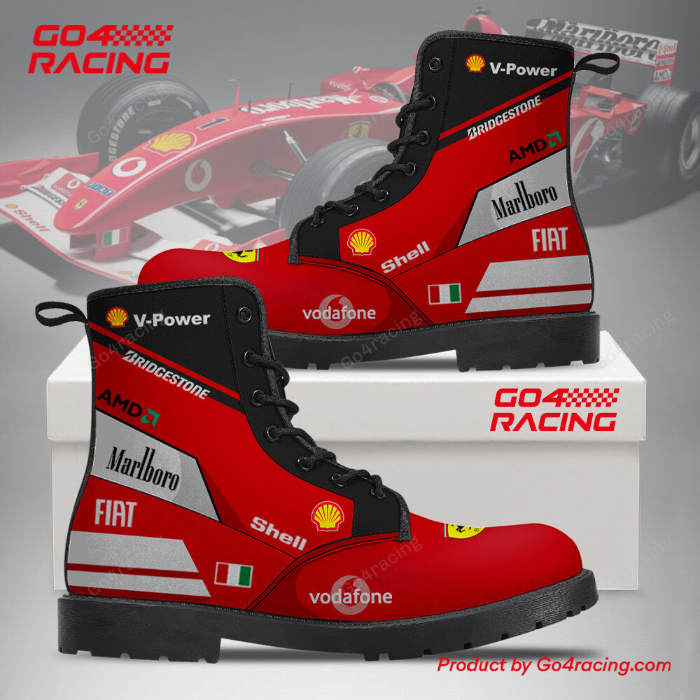 JWFancy Sumacher Ferrari Boots Shoes For Men And Women