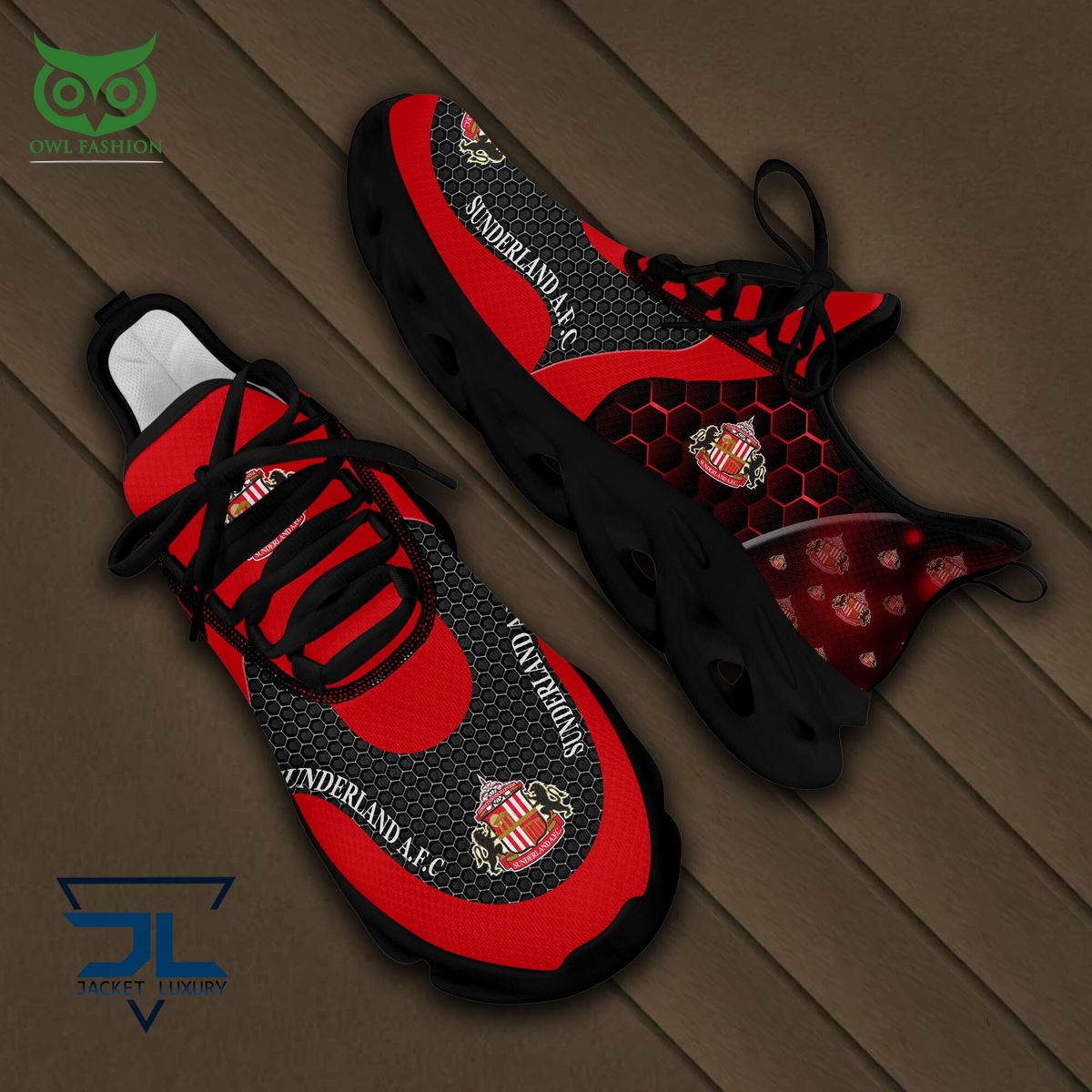 JWFancy Sunderland AFC Max Soul Shoes Sneakers For Men And Women