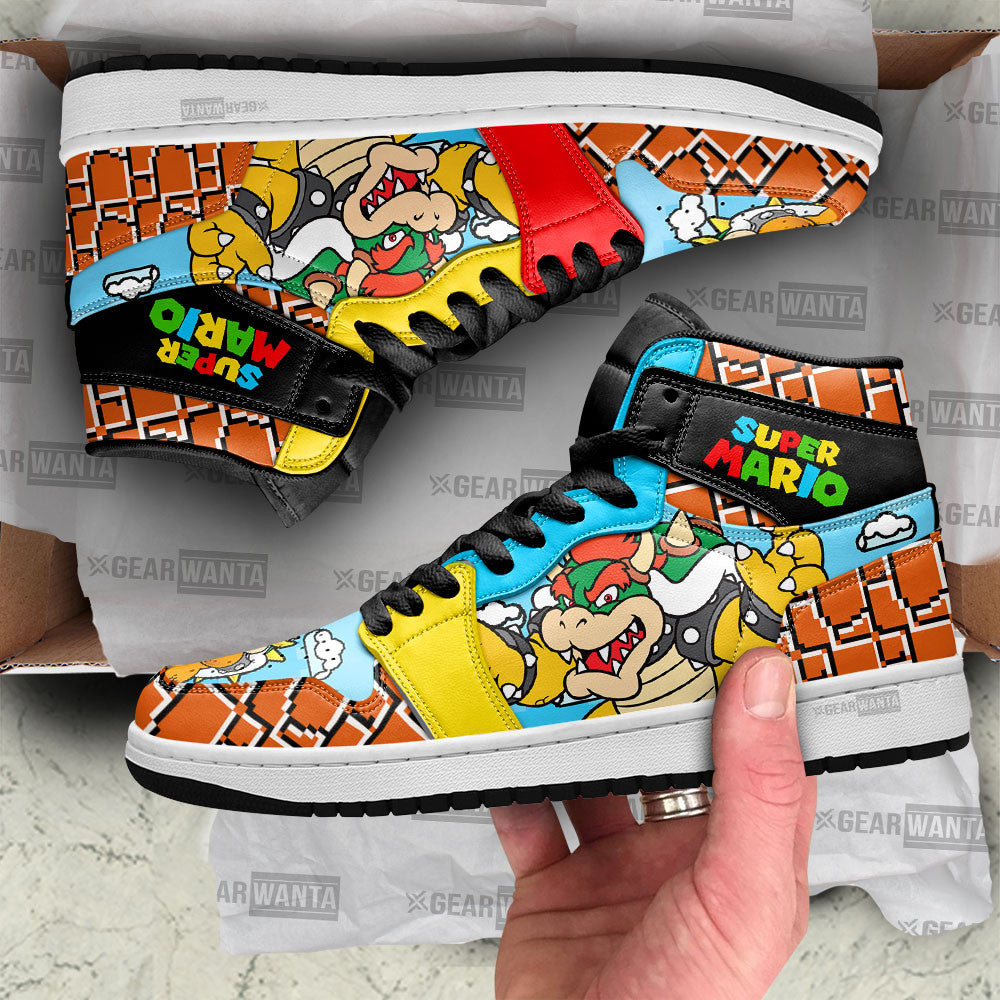 JWFancy Super Mario AJ1 High Sneakers Shoes For Men And Women