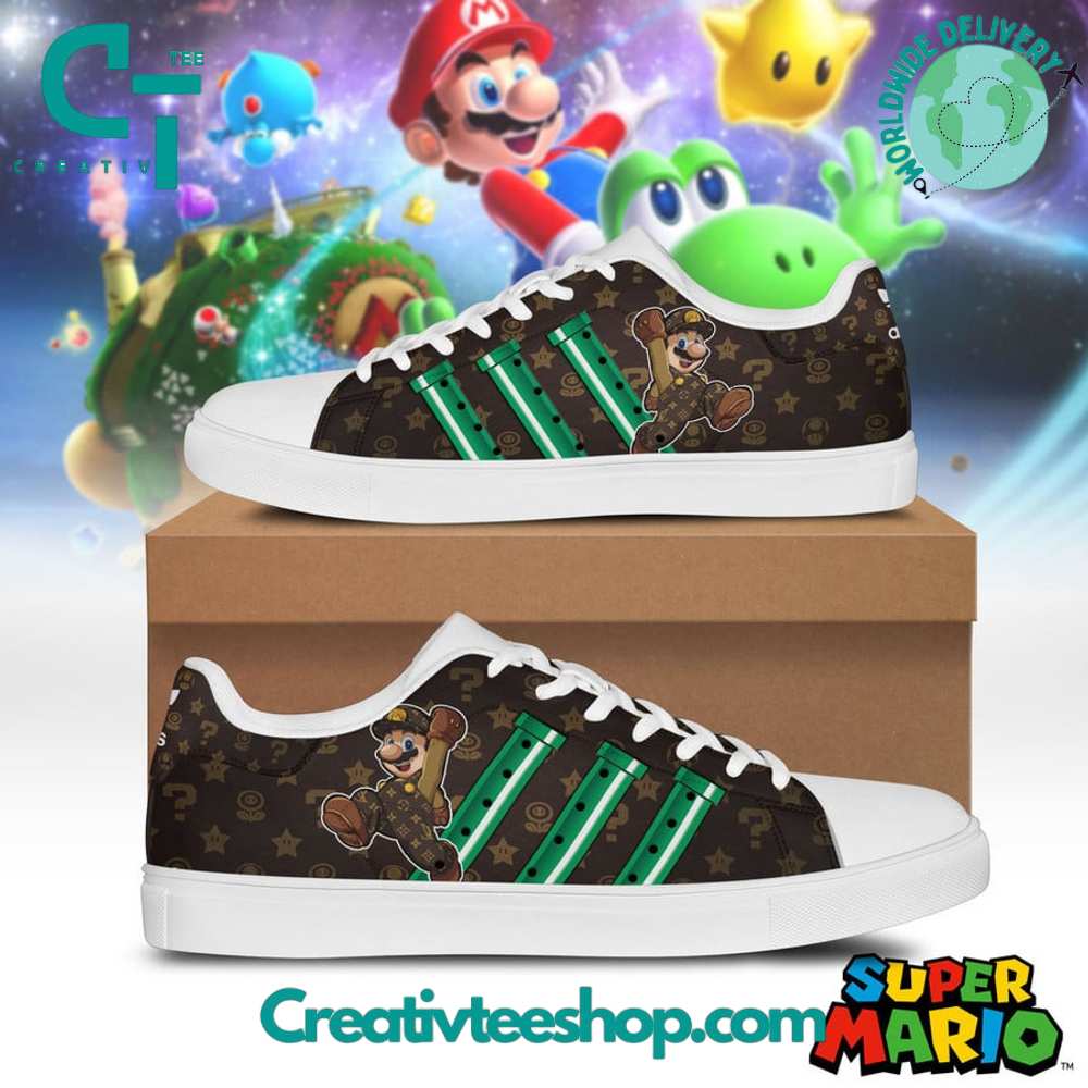 JWFancy Super Mario Skate Stan Shoes Sneakes For Men And Women