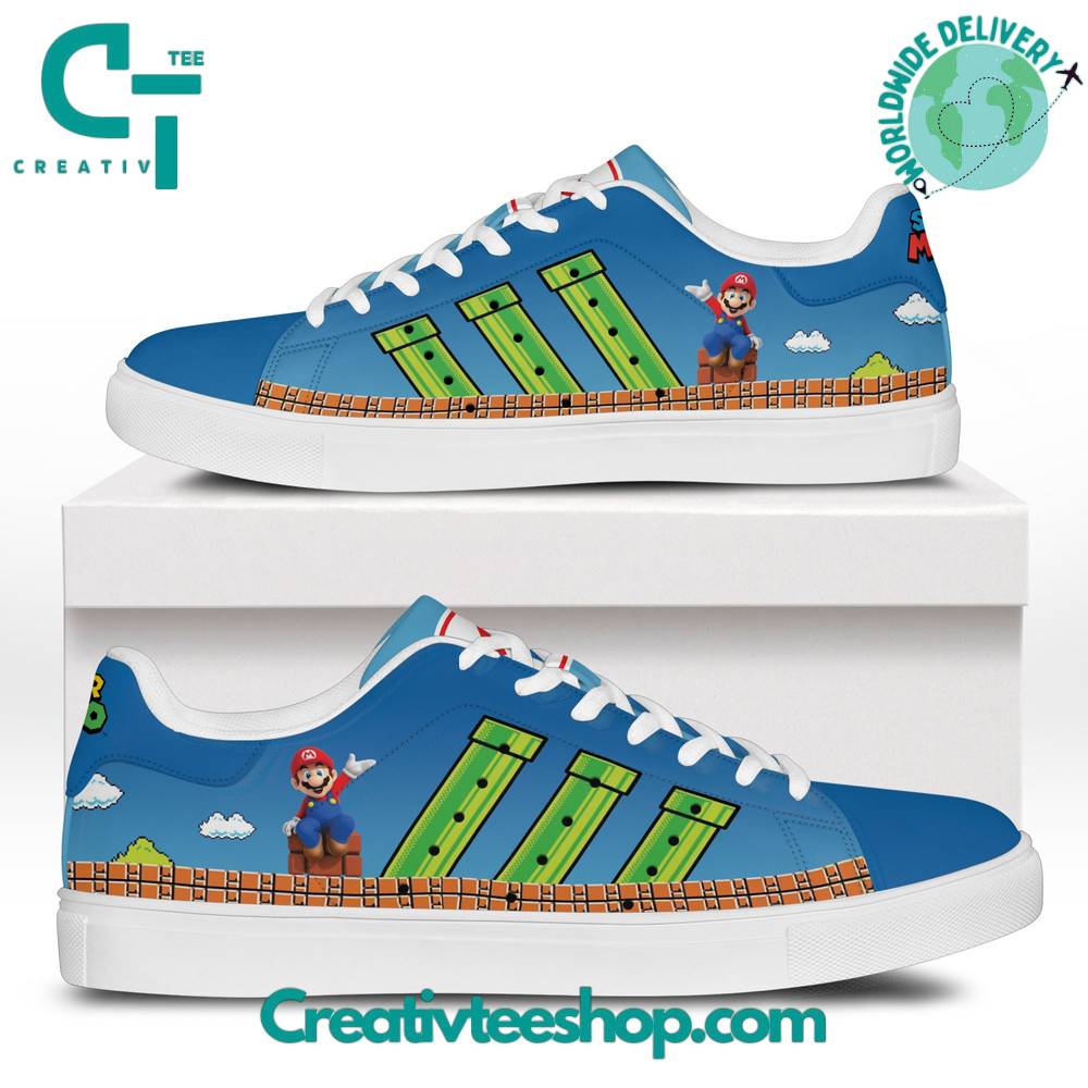 JWFancy Super Mario Skate Stan Shoes Sneakes For Men And Women
