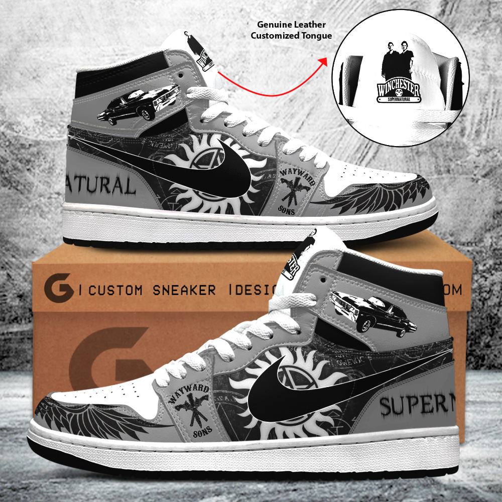 JWFancy Supernatural AJ1 High Sneakers Shoes For Men And Women