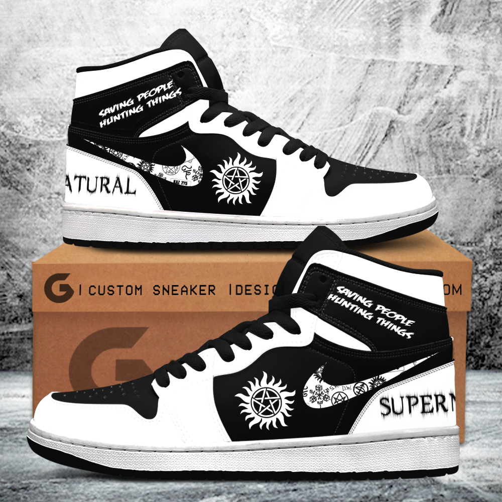 JWFancy Supernatural AJ1 High Sneakers Shoes For Men And Women