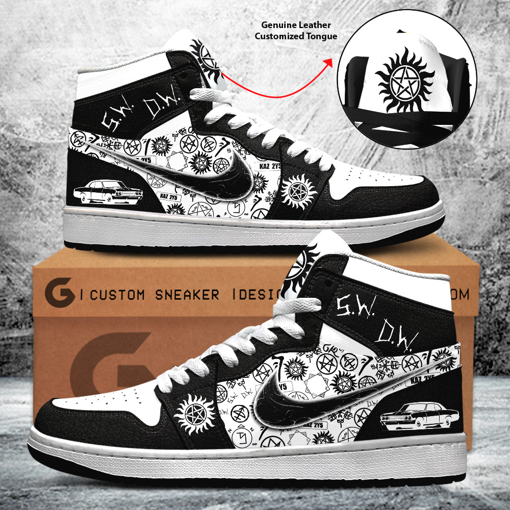 JWFancy Supernatural AJ1 High Sneakers Shoes For Men And Women