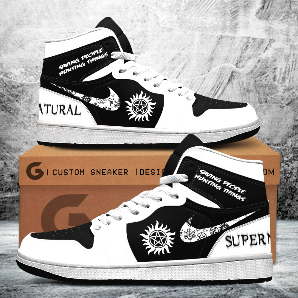 JWFancy Supernatural AJ1 High Sneakers Shoes For Men And Women