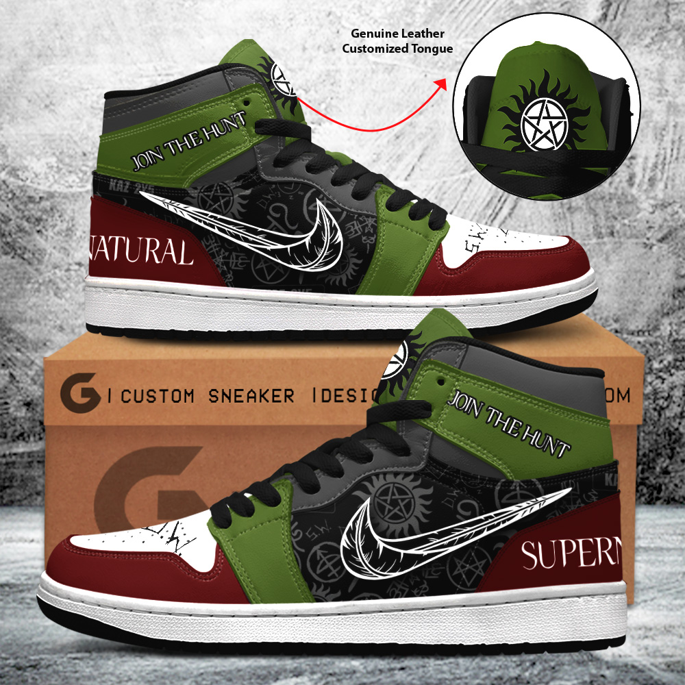 JWFancy Supernatural AJ1 High Sneakers Shoes For Men And Women