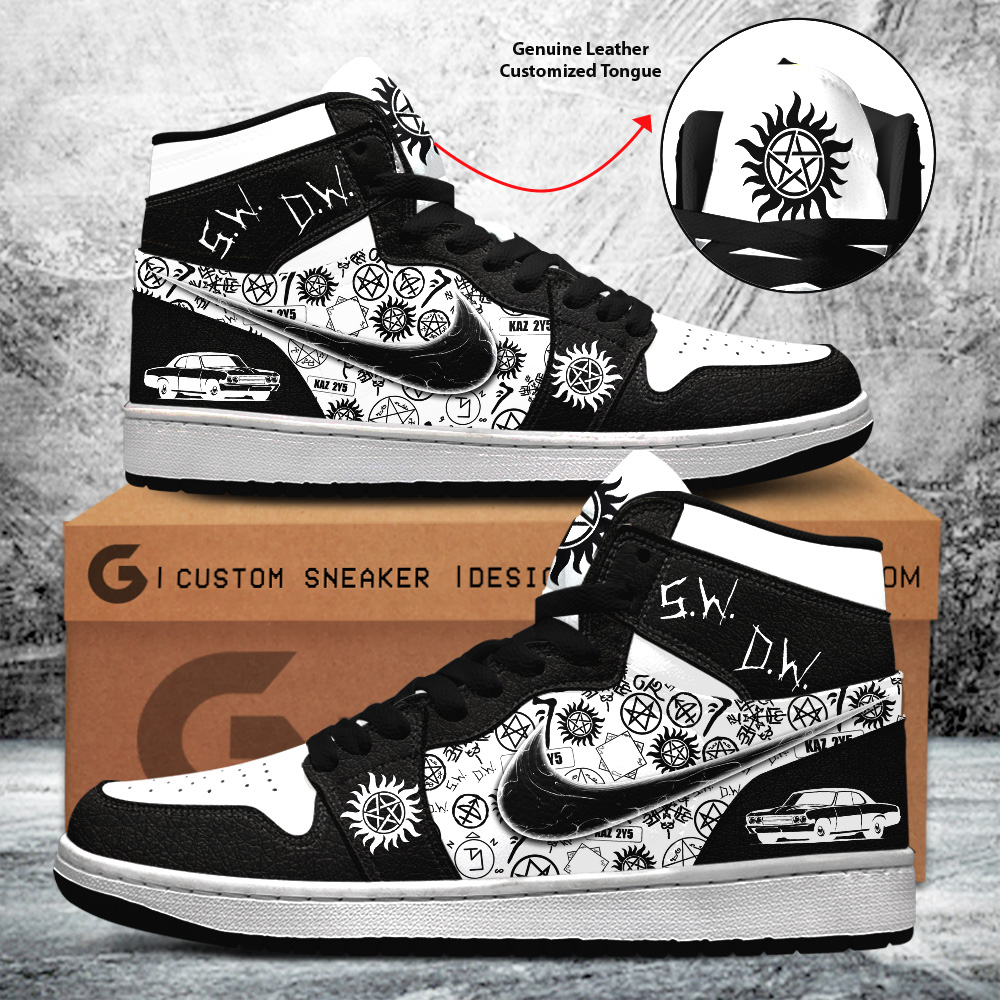 JWFancy Supernatural AJ1 High Sneakers Shoes For Men And Women