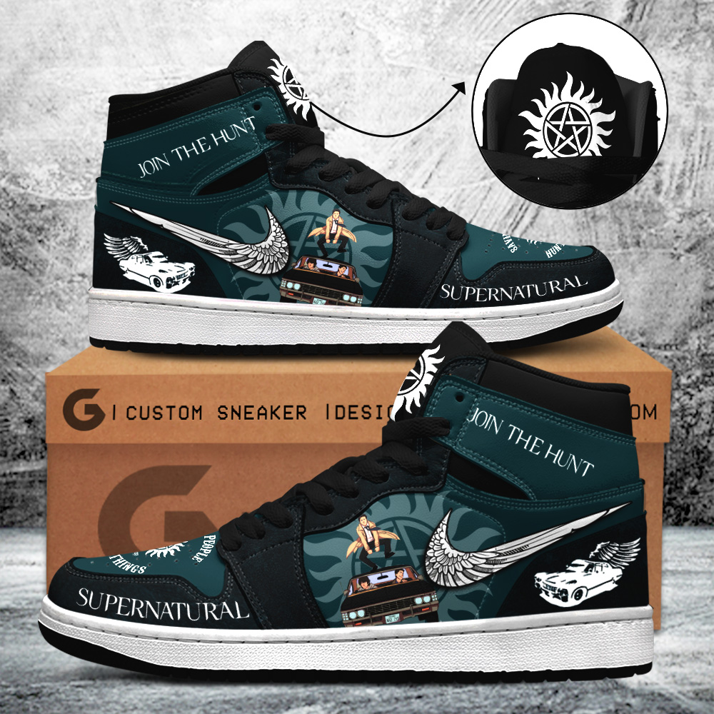 JWFancy Supernatural AJ1 High Sneakers Shoes For Men And Women