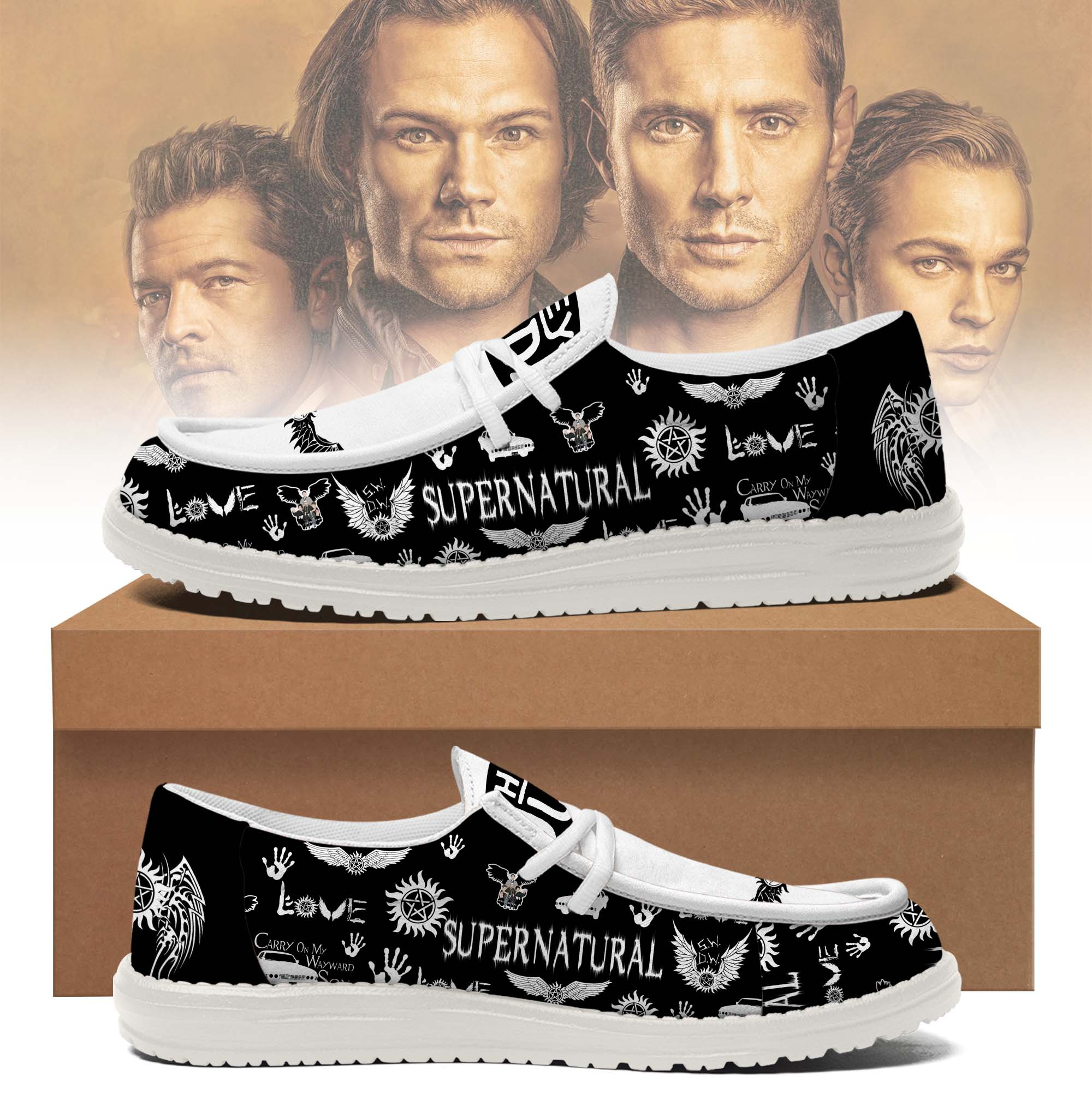 JWFancy Supernatural – Custom Name Hey Dude