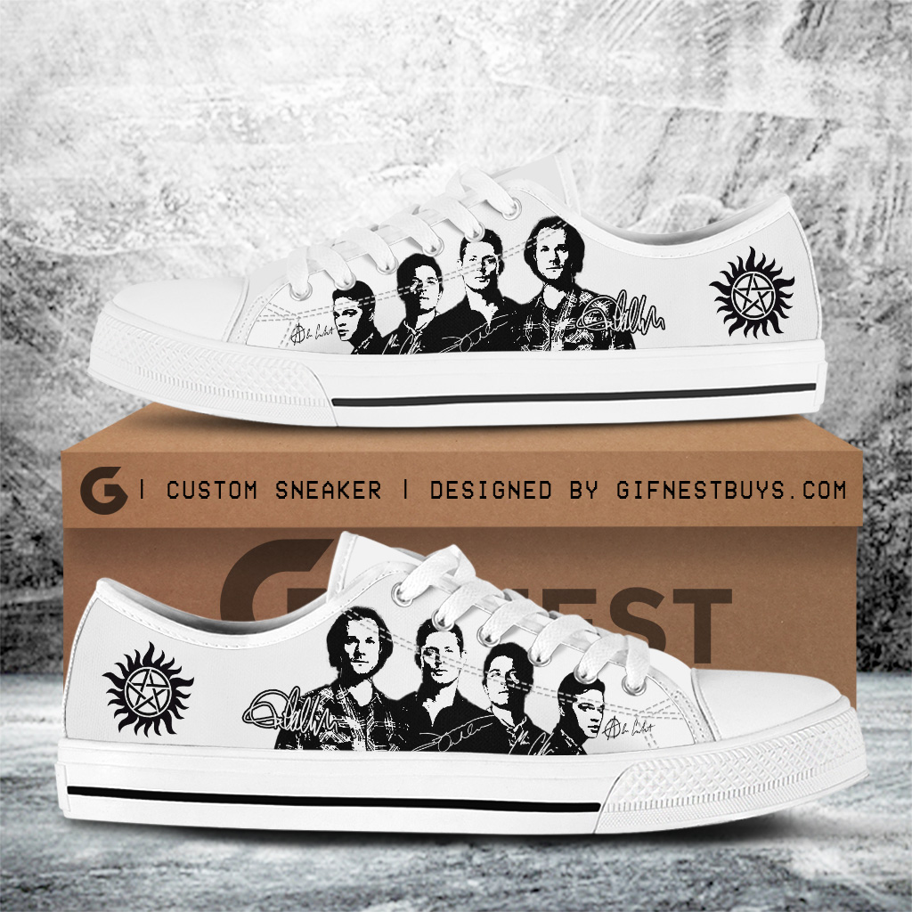 JWFancy Supernatural Low Top Canvas Sneakers Shoes For Men And Women