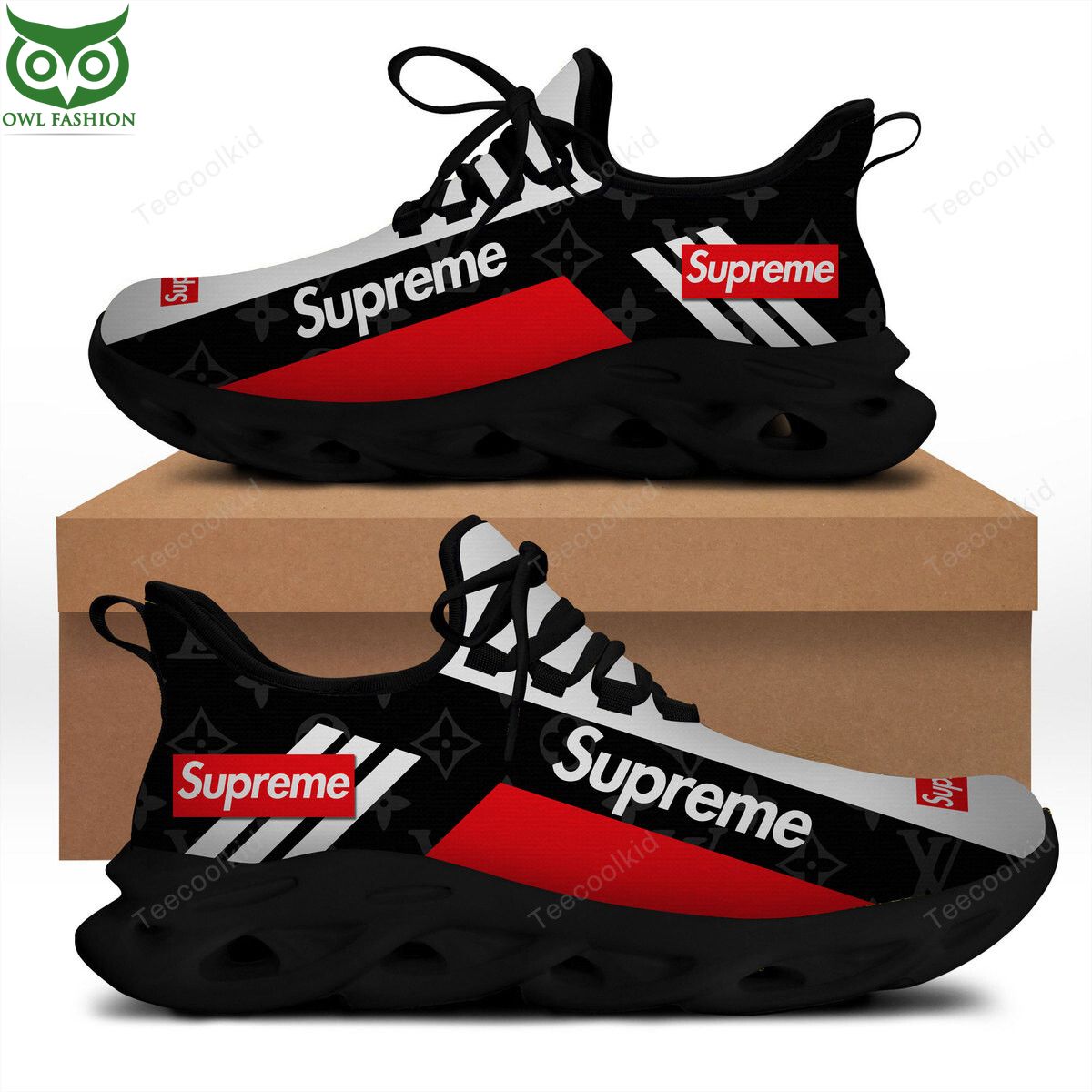 JWFancy Supreme Red Max Soul Shoes Sneakers For Men And Women