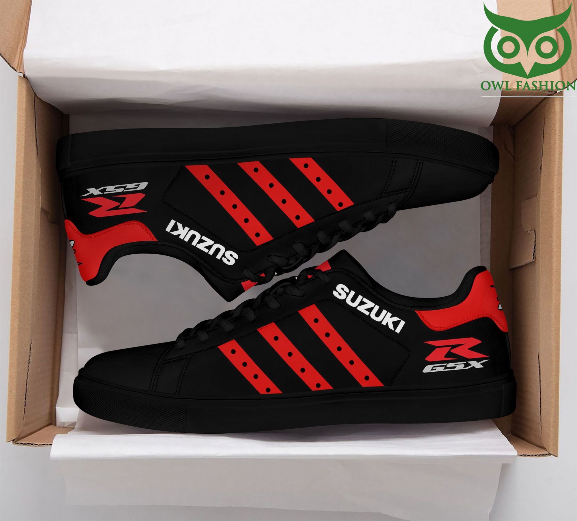 JWFancy Suzuki GSX Skate Stan Shoes Sneakes For Men And Women