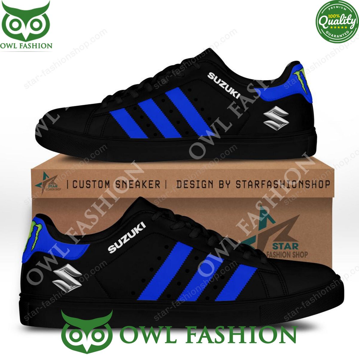 JWFancy Suzuki Skate Stan Shoes Sneakes For Men And Women