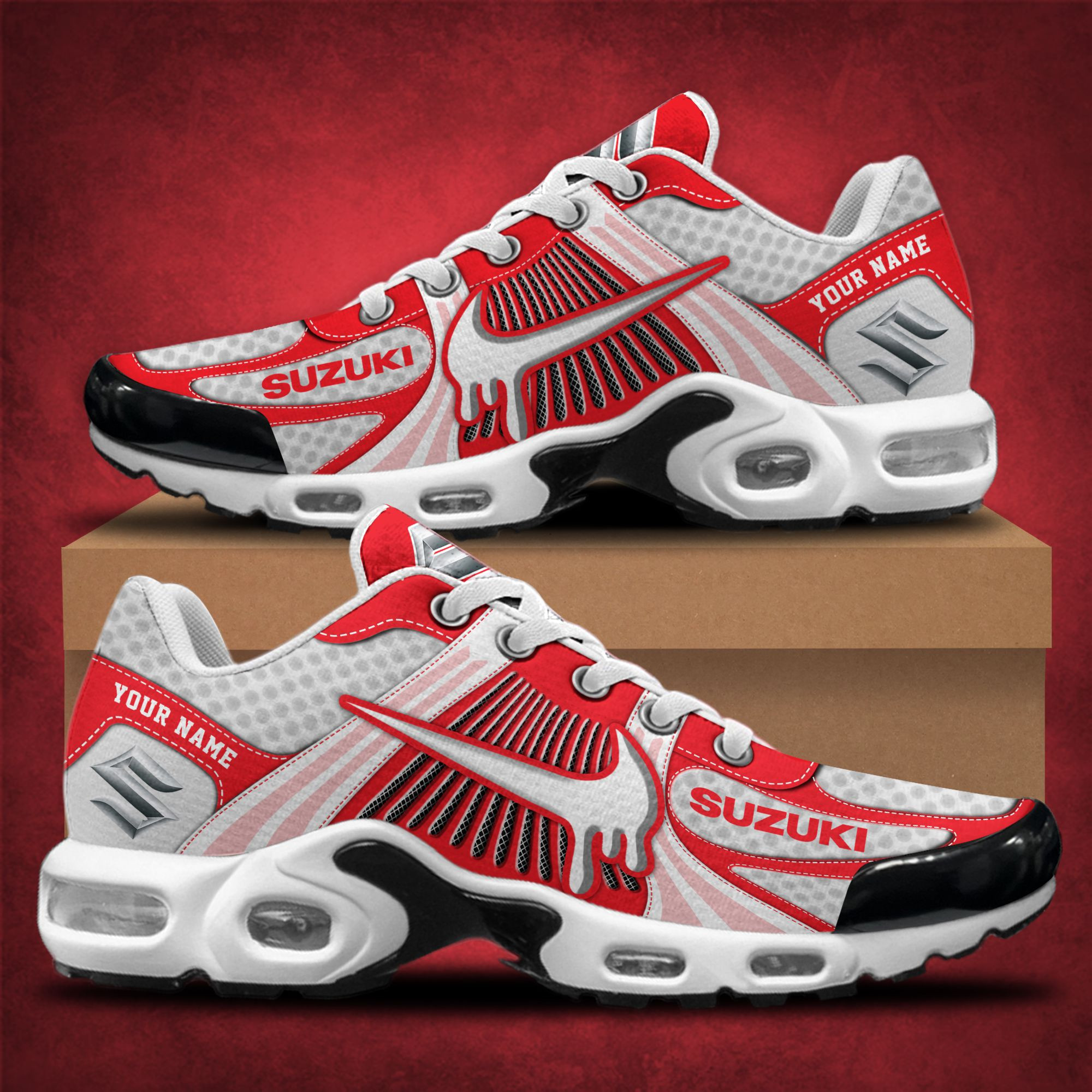 JWFancy Suzuki TN Shoes Sneakers For Men And Women